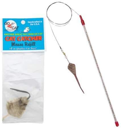 GoCat Cat LuresCatcher Cat Toy + Refill Mouse by GoCat