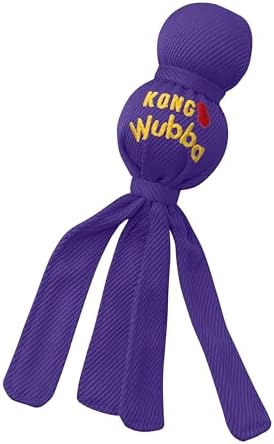KONG Wubba - Dog Toy for Tug of War & Fetch - Dog Supplies for Puppy & Dog Playtime - Outdoor & Indoor Dog Toy - for Small Dogs - Image 2