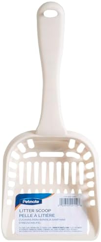 Petmate Litter Scoop for Cats, Jumbo Size, Bleached Linen - Image 2