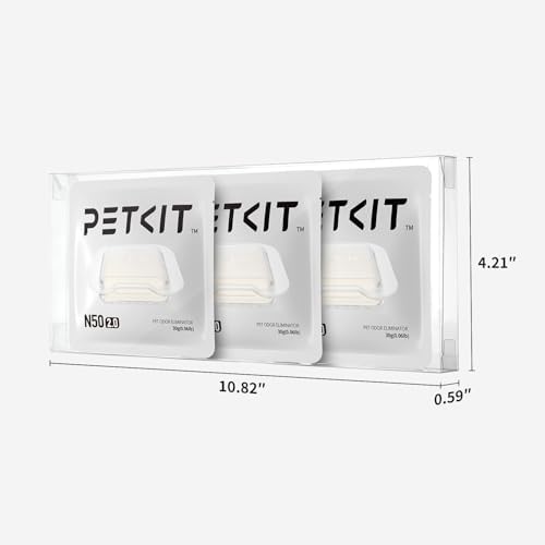 PETKIT N50 Odor Eliminator 2.0 Exclusive for PuraMax and PuraMax 2 Self-Cleaning Cat Litter Box, Automatic Cat Toilet Box Smell Control Remover (Pack of 3) - Image 6
