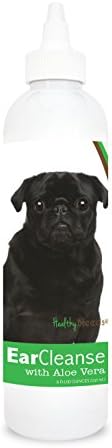 Healthy Breeds Pug Ear Cleanse with Aloe Vera Cucumber Melon 8 oz by HealthyBreeds