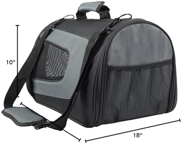 EliteField Deluxe Soft Pet Carrier for Cats and Dogs (3-Year Warranty) - Image 6