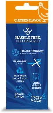 Twist + Lick Brush Free Dental Gel for Dogs, 30 Day Supply, Fresh Breath - Image 2
