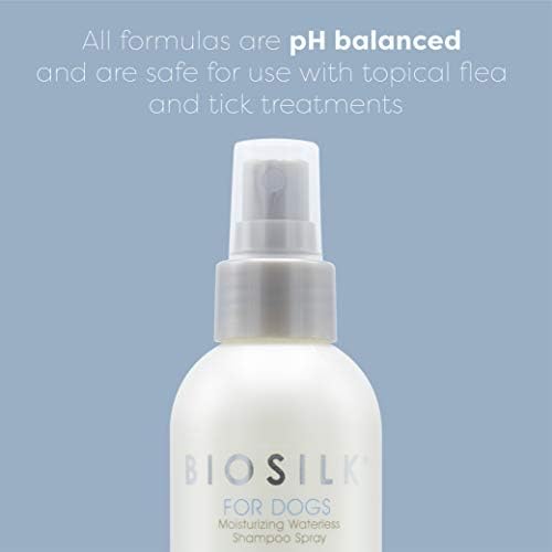 BioSilk for Dogs Silk Therapy Waterless Dog Shampoo Spray, 8 Fl Oz - Image 2