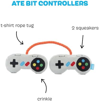 BarkBox Ate-Bit Controllers Dog Toy - for Dogs - Image 2