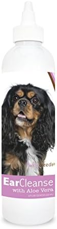 Healthy Breeds Cavalier King Charles Spaniel Ear Cleanse with Aloe Vera Sweet Pea and Vanilla 8 oz by HealthyBreeds
