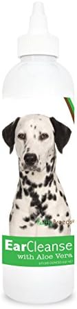 Healthy Breeds Dalmatian Ear Cleanse with Aloe Vera Cucumber Melon 8 oz by HealthyBreeds