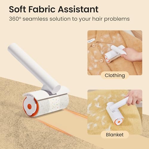 Pet Hair Removal Tool and Lint Roller Value Set, Sticky Lint Remover - Image 6