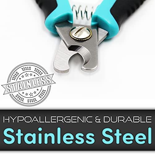 H&H Pets Nail Clippers Series - for Cats and Dogs - Razor Sharp Blades Sturdy Non Slip Handles - Dog Accessories Professional at Home Grooming - Stainless Steel - Dog Nail Trimmers - M (Sm-M Dogs) - Image 2
