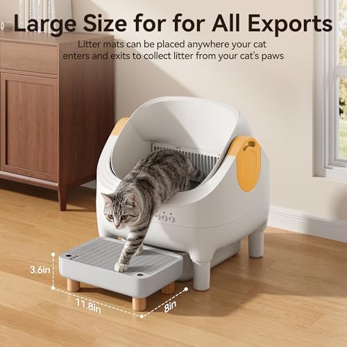 Thereye Cat Litter Box Step Stool, Easy-Clean for Senior Cats & Kittens - Image 2