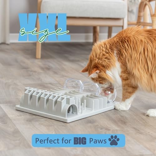 Trixie XXL Fun Board for Cats, 5 Activity Treat Puzzle - Image 2
