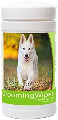 Healthy Breeds German Shepherd Grooming Wipes 70 Count by HealthyBreeds
