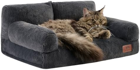 Hollypet Small Dog Large Cat Bed Puppy Couch Beds for Pets up to 25 lbs - Image 2