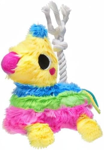 Pearhead Puppy Pinata Dog Toy, Rope Tug Toy for Dogs, Colorful Interactive Dog Toys, Party Pinata Toy for Dogs, Plush Chew Toy, Pet Owner Must Have Toy