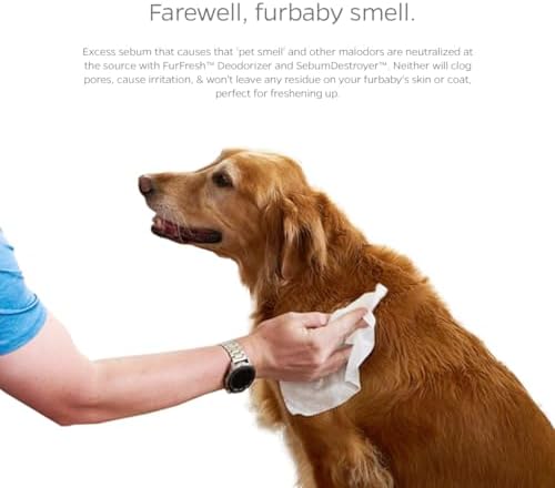 Pet Parents Dog All Purpose + Skin & Coat Pet WiPees 100 All Natural Cleaning & Moisturizing Dog Wipes for Paws, Folds & Fur, Daily Pet Wipes for Skin & Coat Health (Natural, 100ct) - Image 7