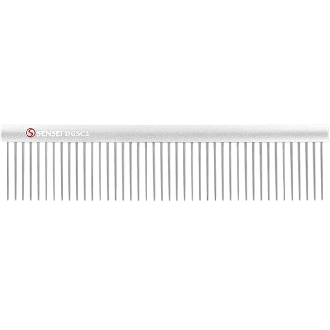 Sensei Shears Comfort Grip Coarse Tooth Grooming Comb 7.5" Long