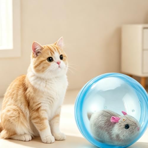 Self-Rolling Interactive Cat Ball - Mouse - Automatic Obstacle Avoidance - Image 5
