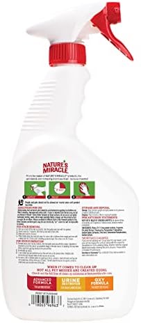 Nature’s Miracle Dog Stain & Odor Remover, Enzymatic Cleaner, 32 oz - Image 2
