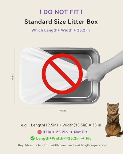 180 Count Cat Litter Box Bags Compatible with PetPivot AutoScooper 11/12 - Image 7
