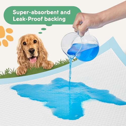100 Count Puppy Pads, Disposable Potty Training Dog Pee Pads - Image 2