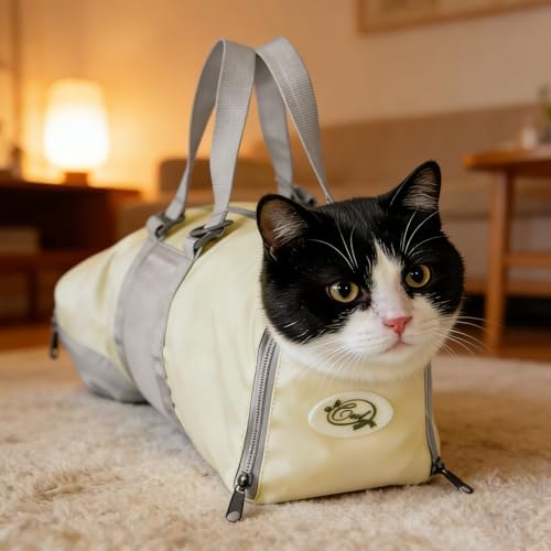 Cinf Cat Restraint Grooming Bag, Anti-Scratch Tool for Nail Trimming - Image 7