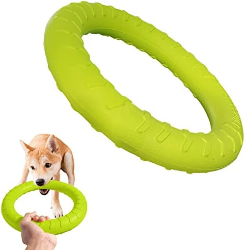Large Dog Durable Indestructible Floating Flying Disc Ring Toys for Chewers,Pool Swimming,Throwing,Catching,Grabbing Pitch,Indoors,Outdoors Playing&Training - Image 7