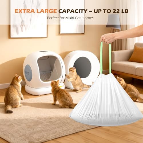 120PCS Automatic Cat Litter Box Liners Bags for MeoWant MW-SC01 SC02 SC09 - Image 7