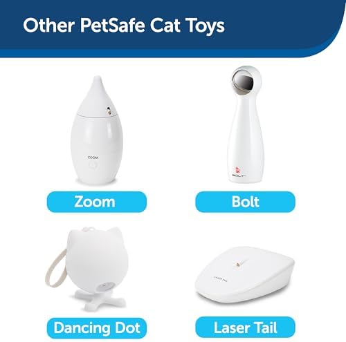 PetSafe Slimcat Feeder Ball Cat Toy, Blue - Image 6