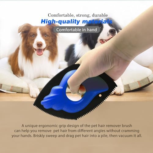 Pet-Pristine Pet Hair Remover Roller and Mini Detailer Combo Pack - Effortless Cats and Dogs Reusable Hair Removal for Couches, Beds, Carpets, Furniture - Image 7