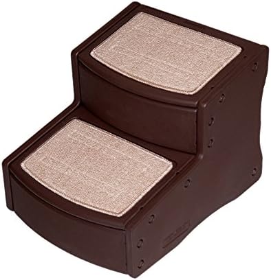 Pet Gear Easy Step II Pet Stairs, Chocolate, 2 Step - Image 2