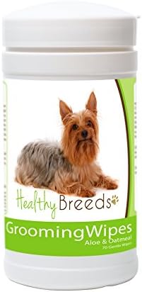 Healthy Breeds Silky Terrier Grooming Wipes 70 Count by HealthyBreeds