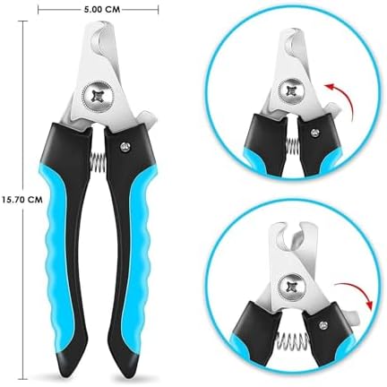 NVNAN 5-in-1 Pet Grooming Kit with Deshedding Rake - Image 2