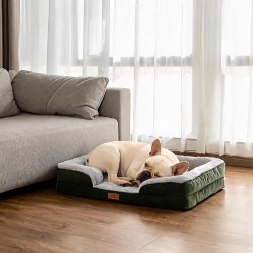 Orthopedic Dog Bed Medium Size Dog, Memory Foam Dog Bed Couch, 30" L - Image 2