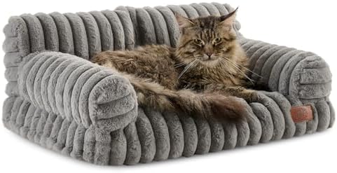 Hollypet Small Dog Large Cat Bed Puppy Couch Beds for Pets up to 25 lbs - Image 2