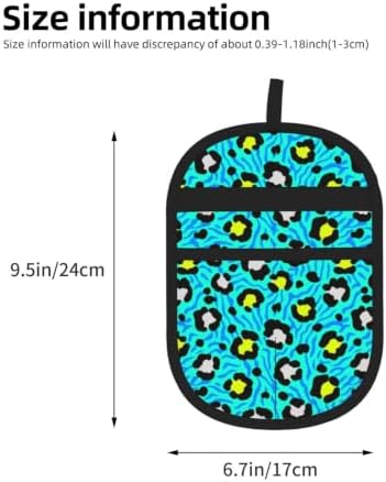 Leopard Pet Hair Removal Glove Brush Pet Hair Remover Tool for Carpet - Image 2