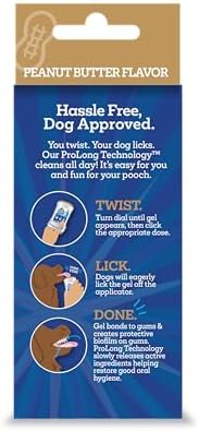 Twist and Lick Brush Free Dental Gel for Dogs, 30 Day Supply, Fresh Breath - Image 2