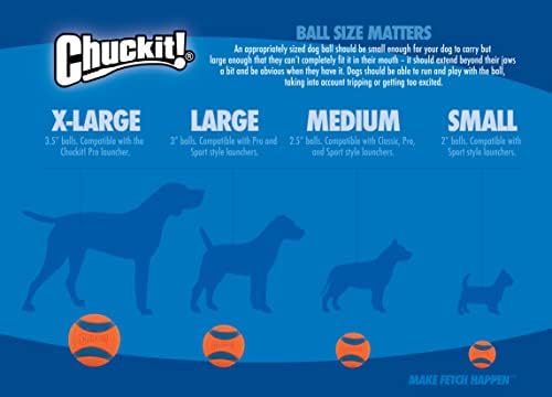 Chuckit! Strato Ball Dog Toy, Medium (2.5 Inch) 2 Pack - Image 5