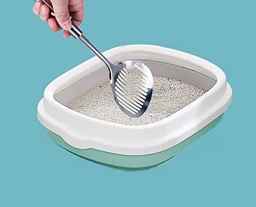 2 PCS Cat Litter Scoop Stainless Steel Pooper Scooper Cat Litter Scooper Cat Scooper Litter Box Scooper Poop Scooper - Image 5