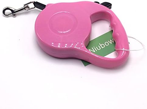 Retractable Dog Leash (Small, Pink) - Image 3