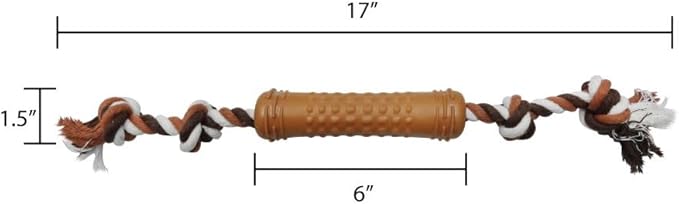Rope & Stick Dog Toy
