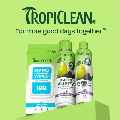TropiClean Tearless Puppy Shampoo, 3X Long-Lasting Scent, 20oz - Image 7