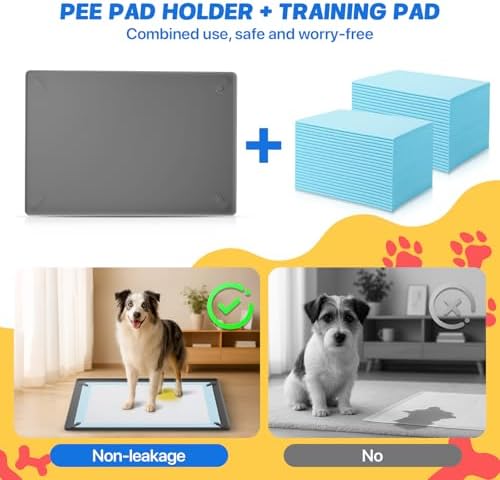 41PCS Puppy Pee Pad Holder Set for Dog, Silicone Dog Puppy Pad Holder - Image 2
