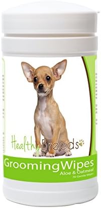 Healthy Breeds Chihuahua Grooming Wipes 70 Count by HealthyBreeds