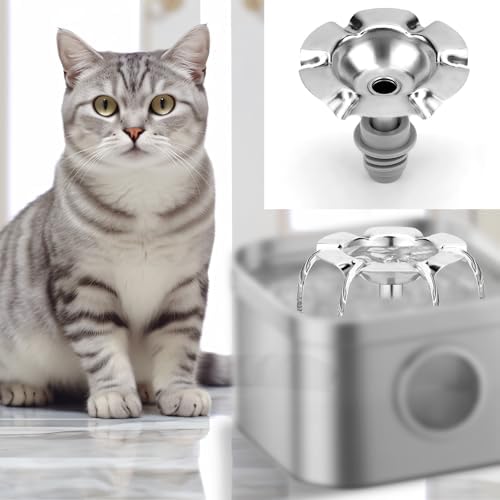 Flower Spout with Spout Holder for 88oz/2.6L Cat Water Fountain - Image 7