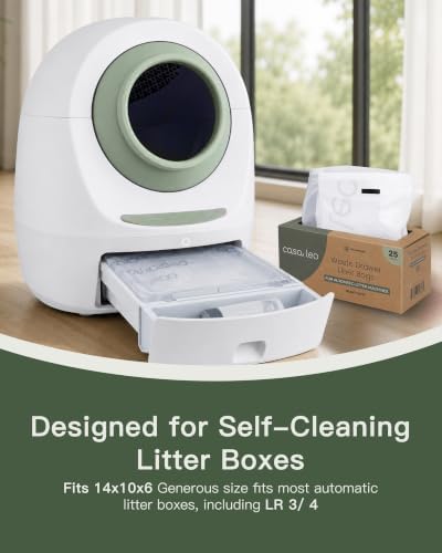 Casa Leo Waste Drawer Liners, 50 Automatic Litter Box Bags - Image 2