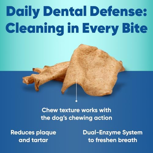 Virbac C.E.T. Enzymatic Oral Hygiene Chews for Dogs, Tartar Control, Small - Image 2