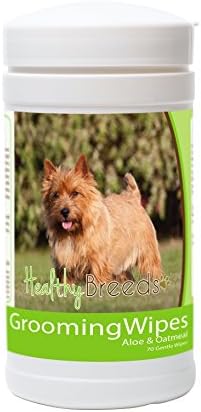Healthy Breeds Norwich Terrier Grooming Wipes 70 Count by HealthyBreeds