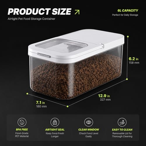 LivLab Mker Dog Food Storage Container 10 Lbs - Image 2