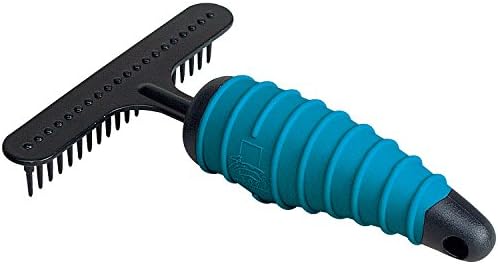 Master Grooming Tools Ergonomic Undercoat Pets Rake, Black - Image 2