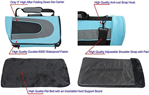 EliteField Deluxe Soft Pet Carrier for Cats and Dogs (3-Year Warranty) - Image 5